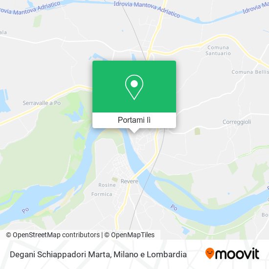 Mappa Degani Schiappadori Marta
