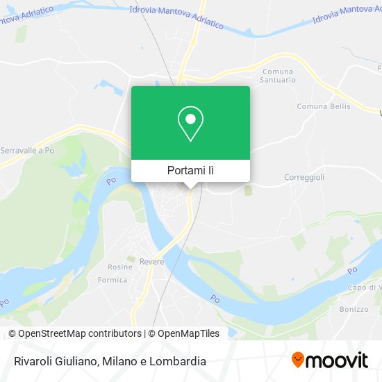 Mappa Rivaroli Giuliano