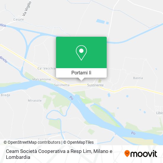 Mappa Ceam Società Cooperativa a Resp Lim