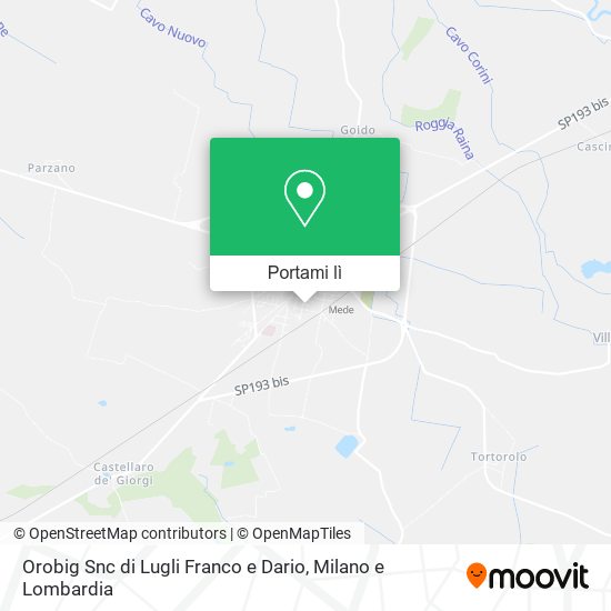 Mappa Orobig Snc di Lugli Franco e Dario