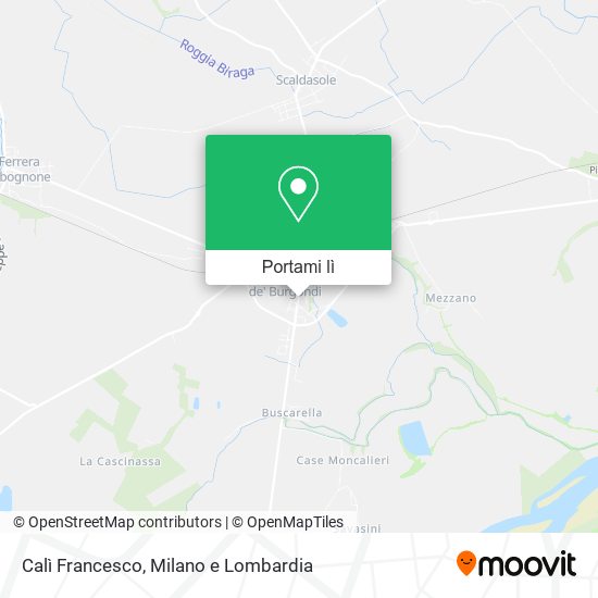Mappa Calì Francesco