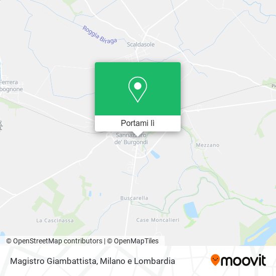 Mappa Magistro Giambattista