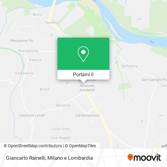 Mappa Giancarlo Rainelli