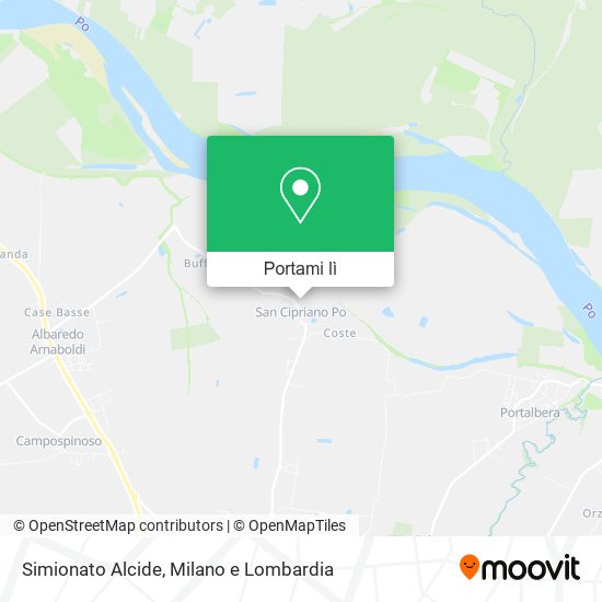 Mappa Simionato Alcide