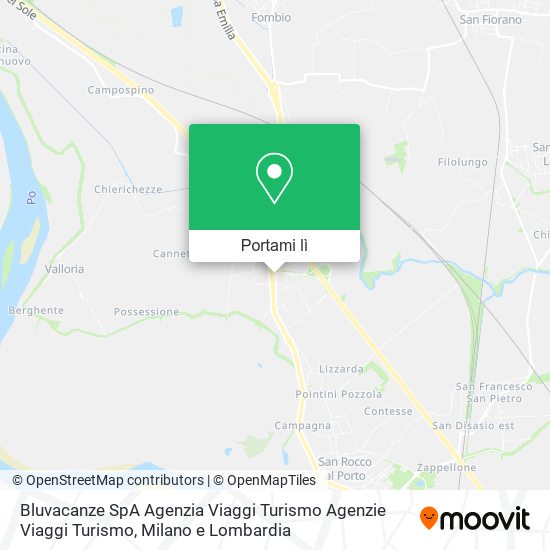 Mappa Bluvacanze SpA Agenzia Viaggi Turismo Agenzie Viaggi Turismo