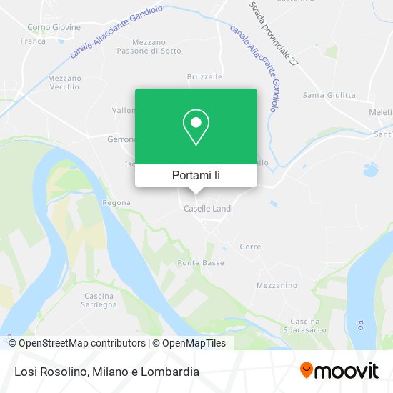 Mappa Losi Rosolino