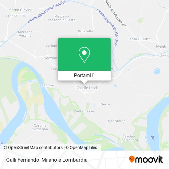 Mappa Galli Fernando