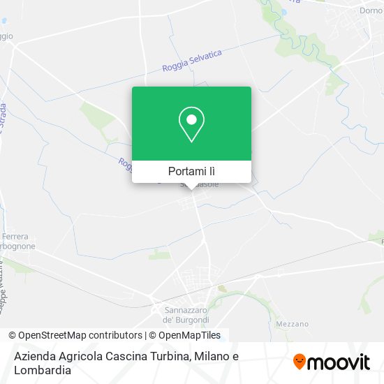 Mappa Azienda Agricola Cascina Turbina