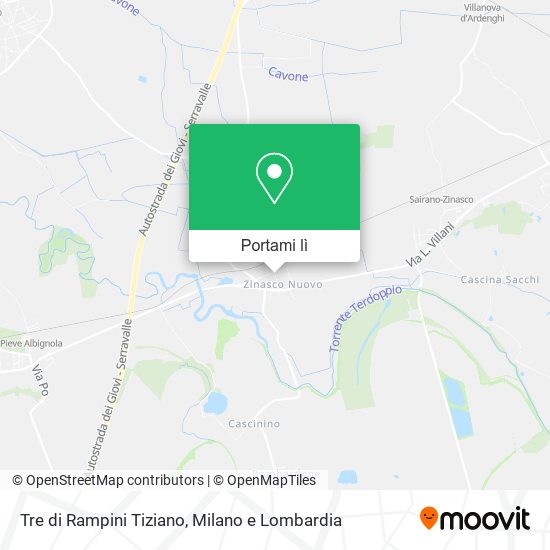 Mappa Tre di Rampini Tiziano