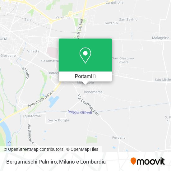 Mappa Bergamaschi Palmiro