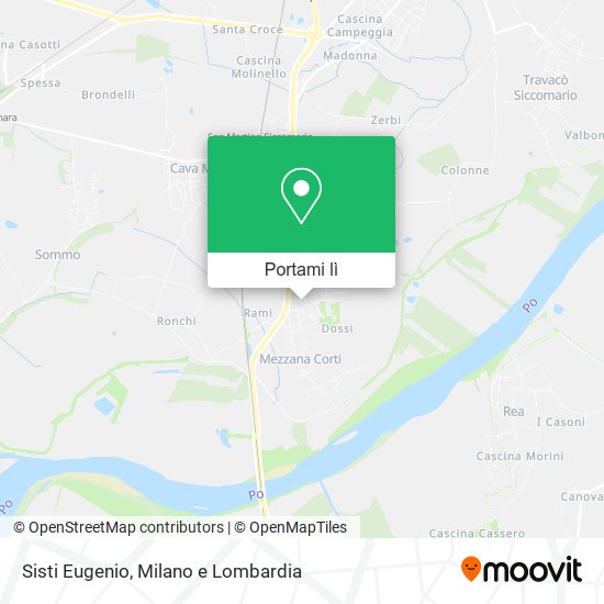 Mappa Sisti Eugenio