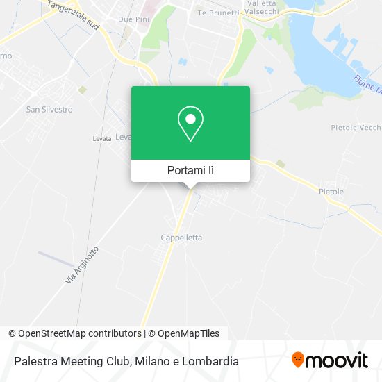 Mappa Palestra Meeting Club