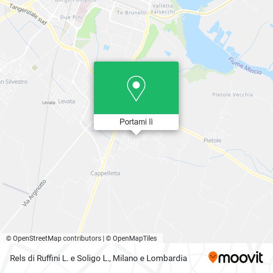 Mappa Rels di Ruffini L. e Soligo L.