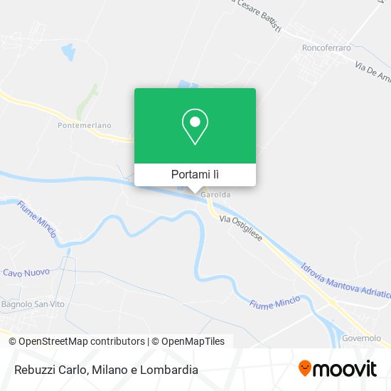 Mappa Rebuzzi Carlo