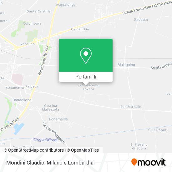 Mappa Mondini Claudio