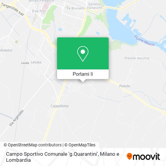 Mappa Campo Sportivo Comunale 'g.Quarantini'