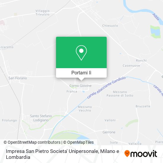 Mappa Impresa San Pietro Societa' Unipersonale