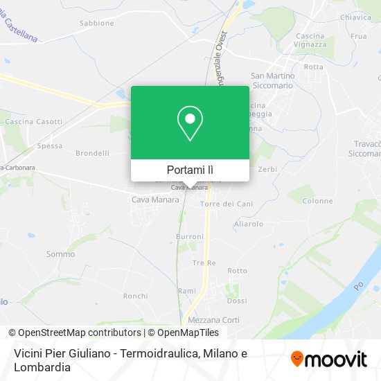 Mappa Vicini Pier Giuliano - Termoidraulica