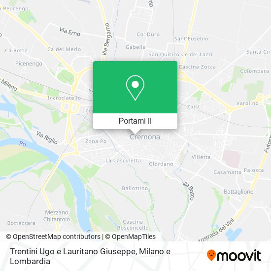 Mappa Trentini Ugo e Lauritano Giuseppe