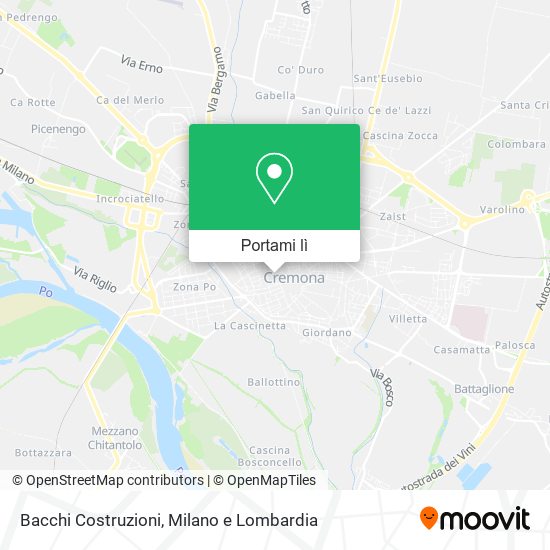 Mappa Bacchi Costruzioni
