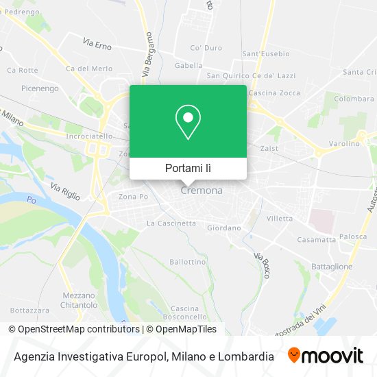 Mappa Agenzia Investigativa Europol