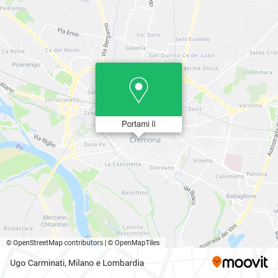 Mappa Ugo Carminati