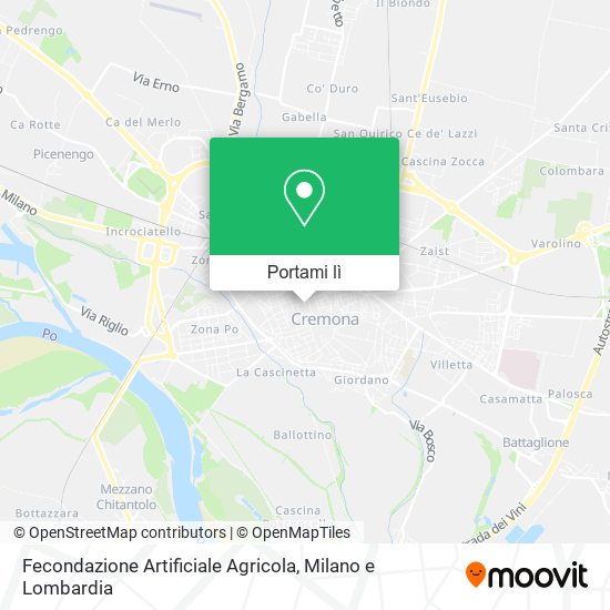 Mappa Fecondazione Artificiale Agricola