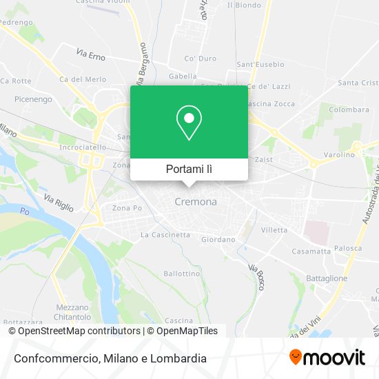 Mappa Confcommercio