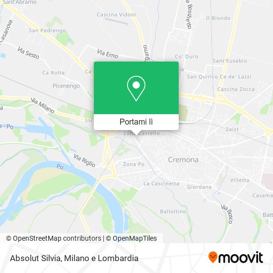 Mappa Absolut Silvia