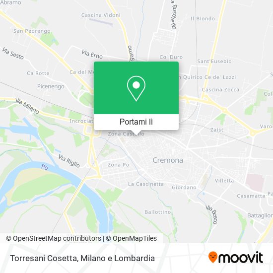 Mappa Torresani Cosetta