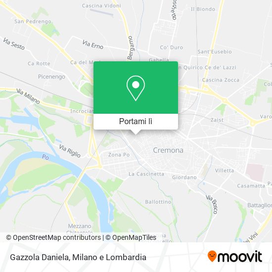 Mappa Gazzola Daniela