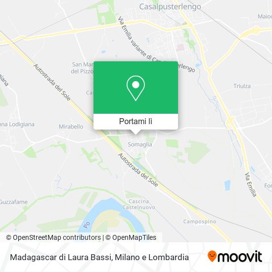 Mappa Madagascar di Laura Bassi
