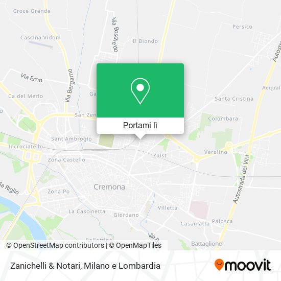 Mappa Zanichelli & Notari
