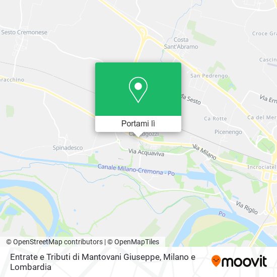 Mappa Entrate e Tributi di Mantovani Giuseppe