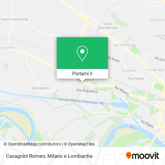 Mappa Cavagnini Romeo