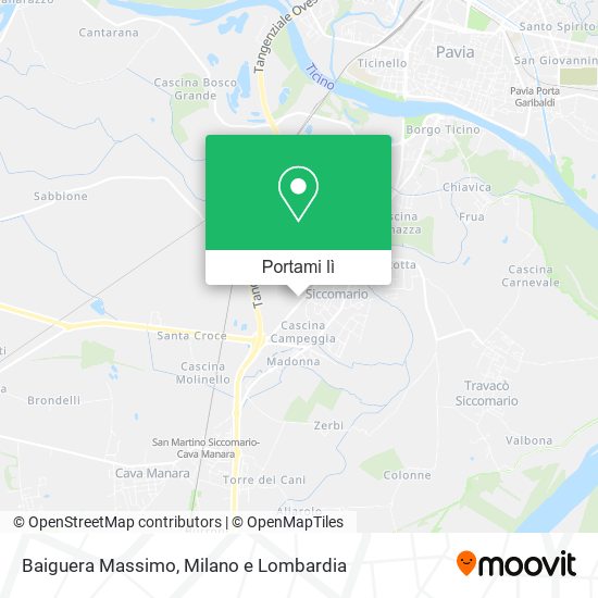Mappa Baiguera Massimo
