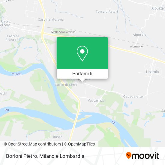 Mappa Borloni Pietro