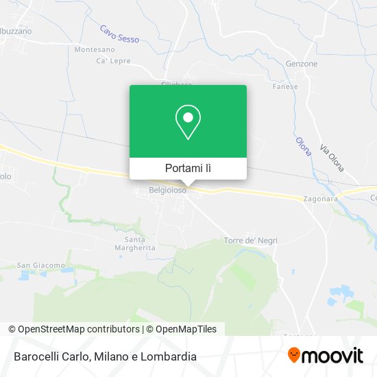 Mappa Barocelli Carlo