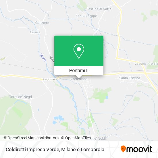 Mappa Coldiretti Impresa Verde
