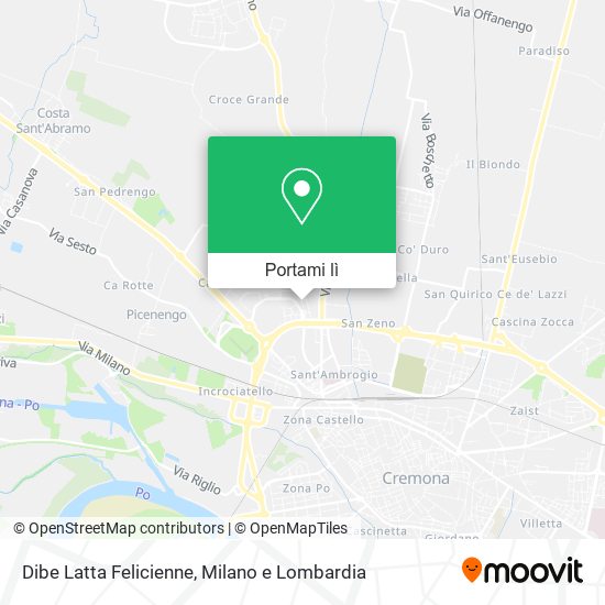 Mappa Dibe Latta Felicienne