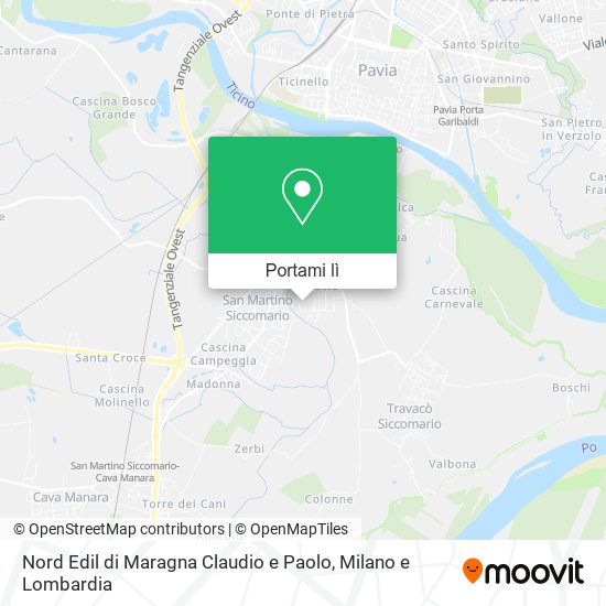 Mappa Nord Edil di Maragna Claudio e Paolo