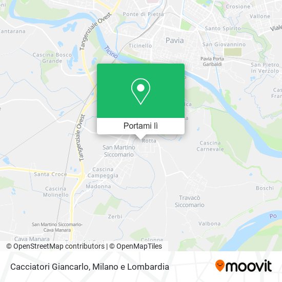 Mappa Cacciatori Giancarlo