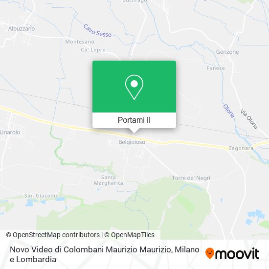 Mappa Novo Video di Colombani Maurizio Maurizio