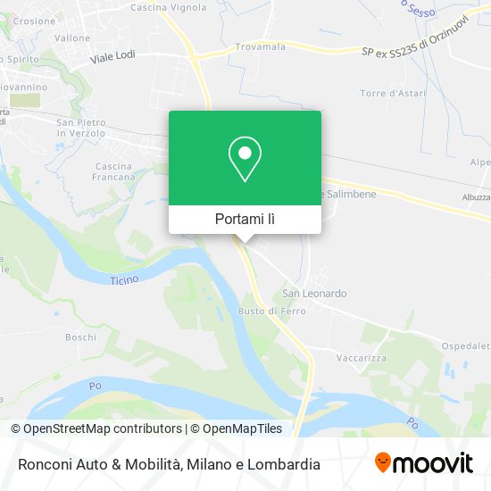 Mappa Ronconi Auto & Mobilità