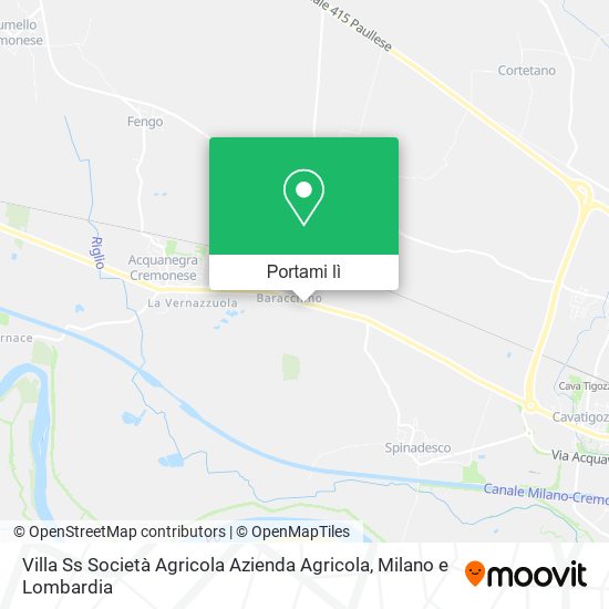 Mappa Villa Ss Società Agricola Azienda Agricola