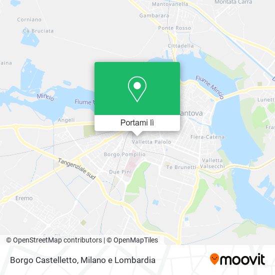 Mappa Borgo Castelletto