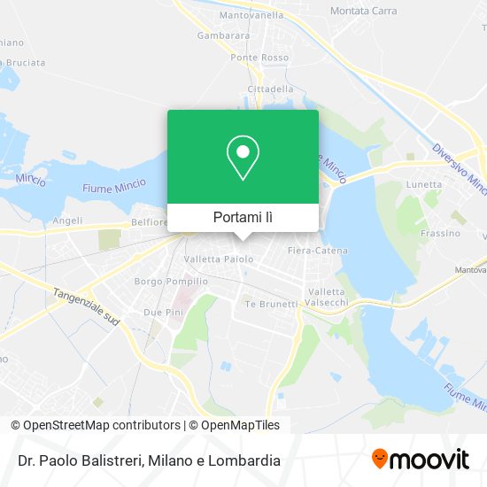 Mappa Dr. Paolo Balistreri