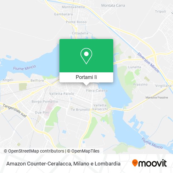 Mappa Amazon Counter-Ceralacca