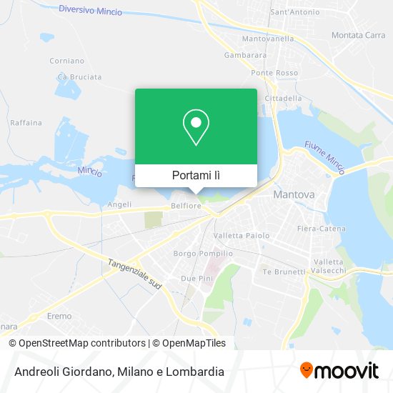 Mappa Andreoli Giordano