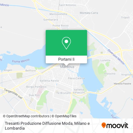 Mappa Tresanti Produzione Diffusione Moda